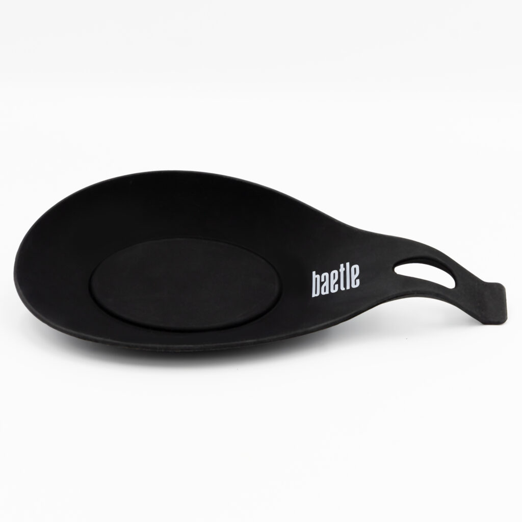 Spoon rest for place you soiled spoons while cooking